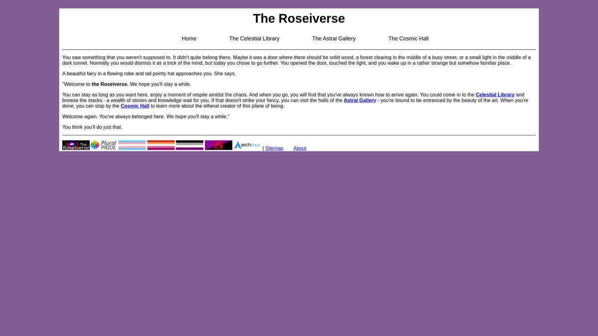 roseiverse.com screenshot