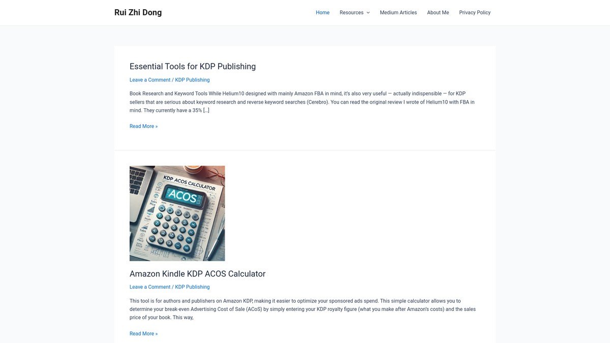 ruizhidong.com screenshot