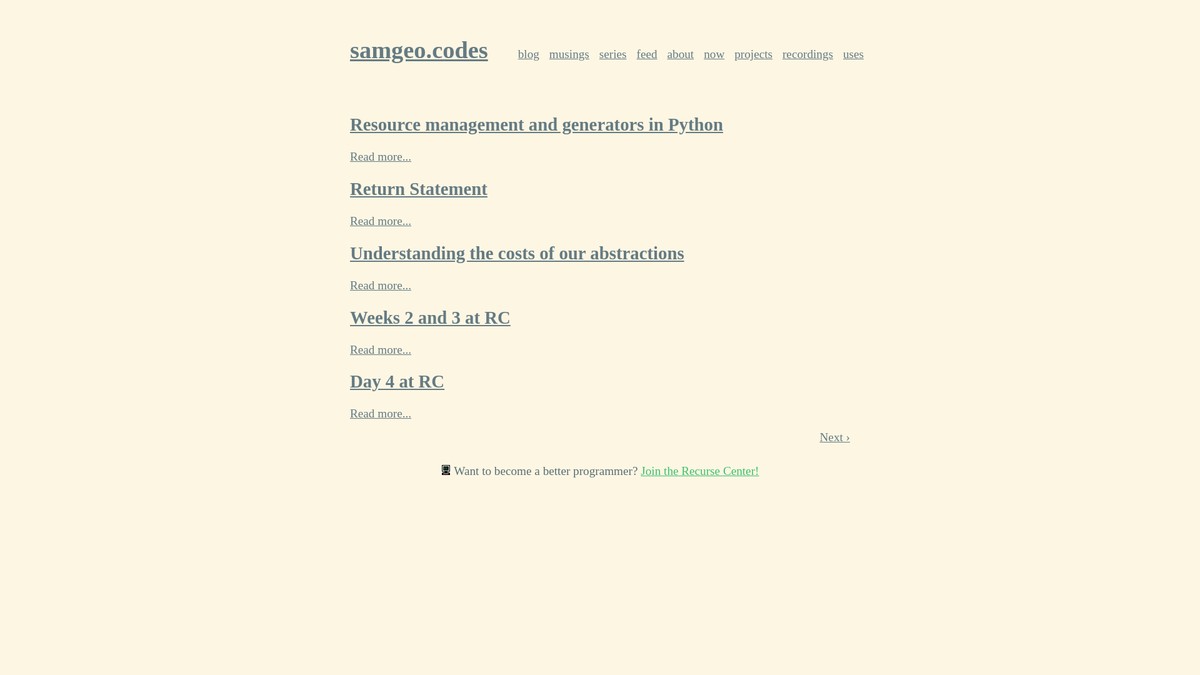 samgeo.codes screenshot