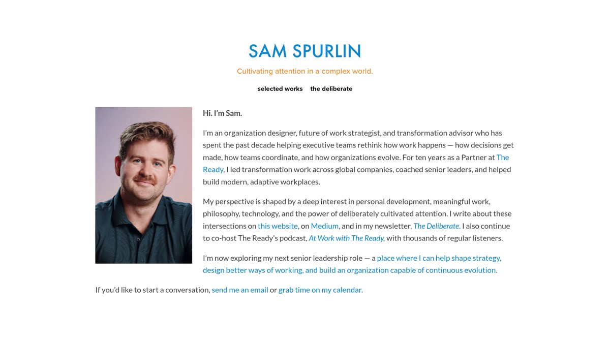 samspurlin.com screenshot
