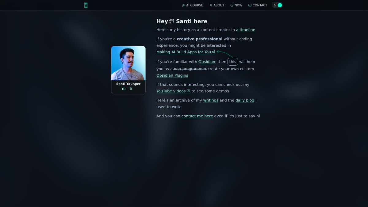 santiyounger.com screenshot