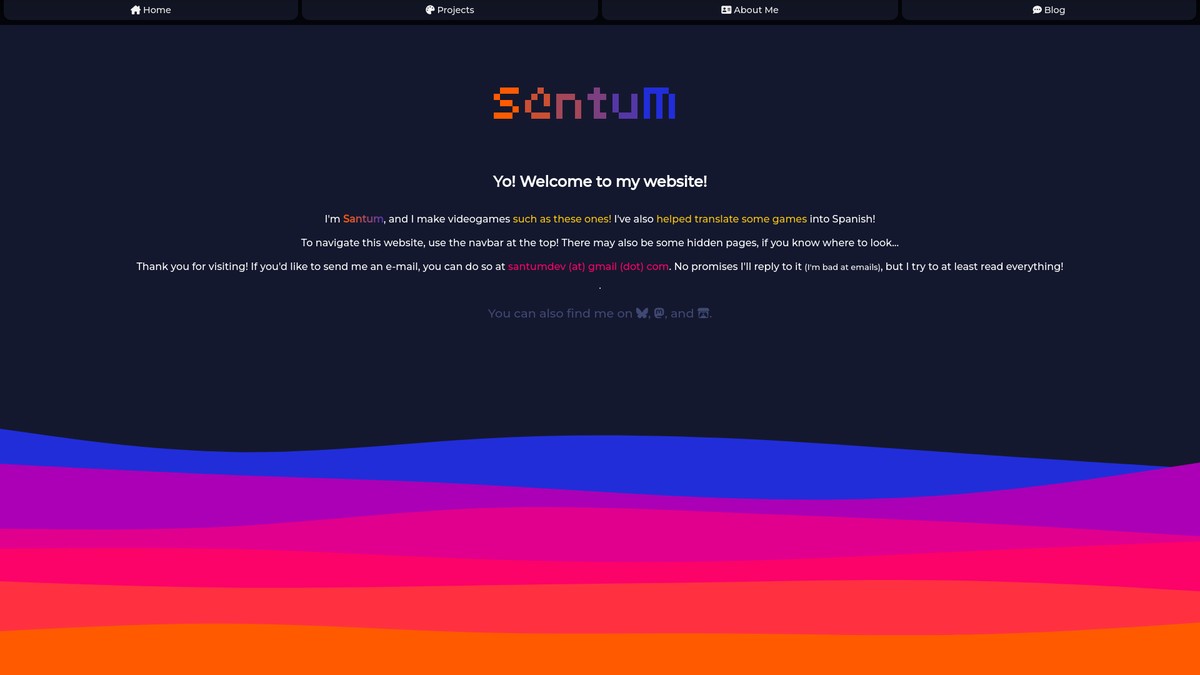 Screenshot of santumerino.com