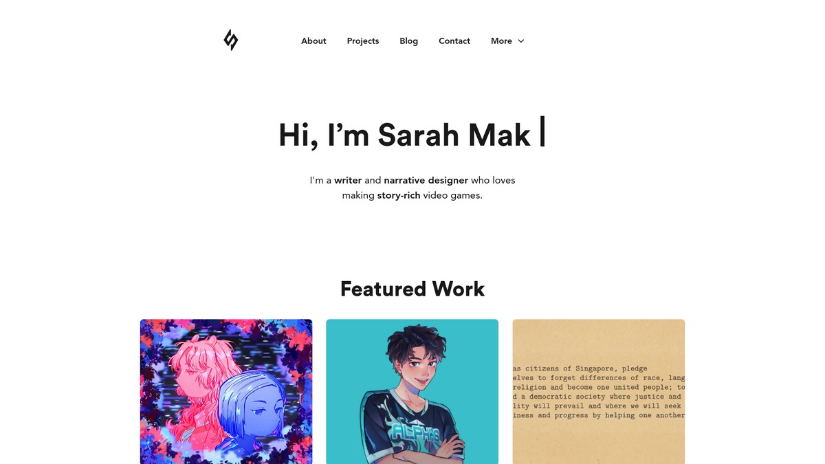 sarahmakmq.com screenshot