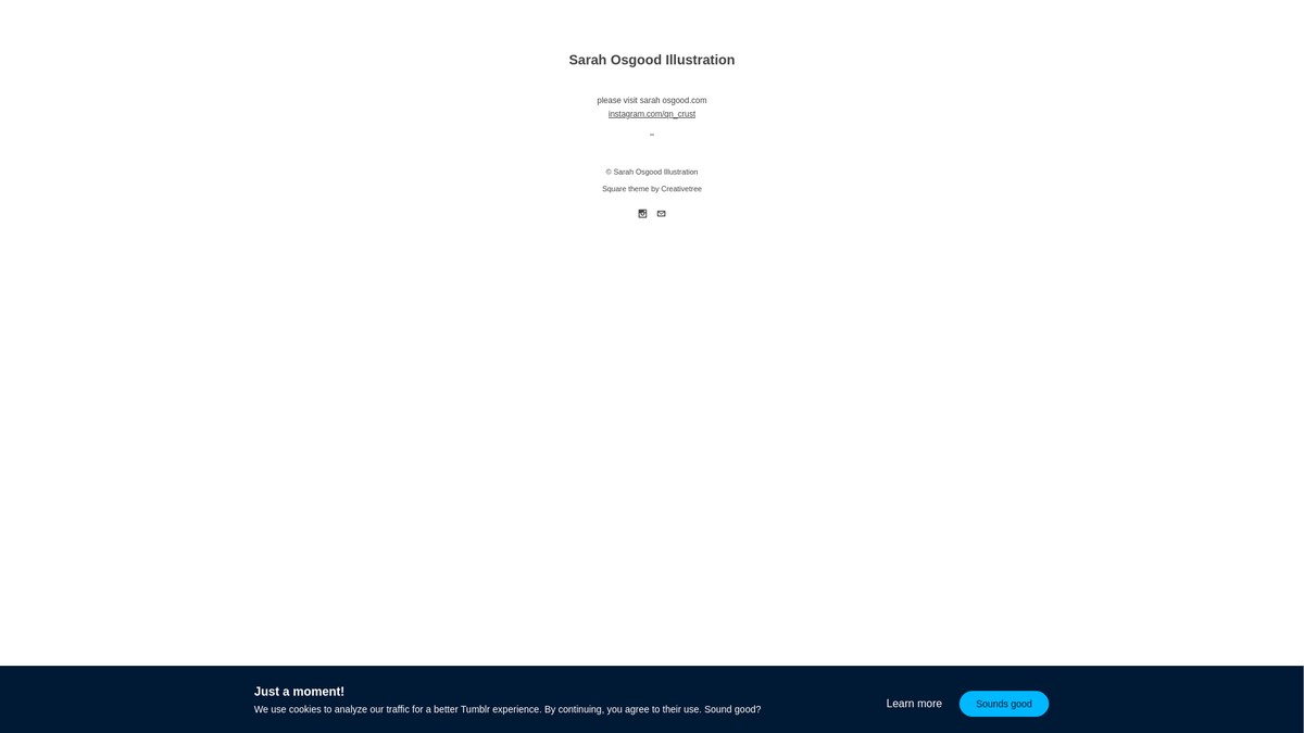 sarahosgood.tumblr.com screenshot