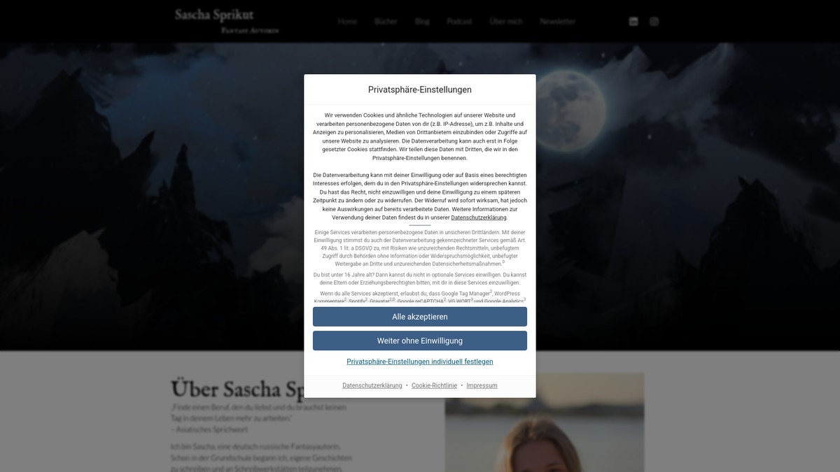 sascha-sprikut.com screenshot