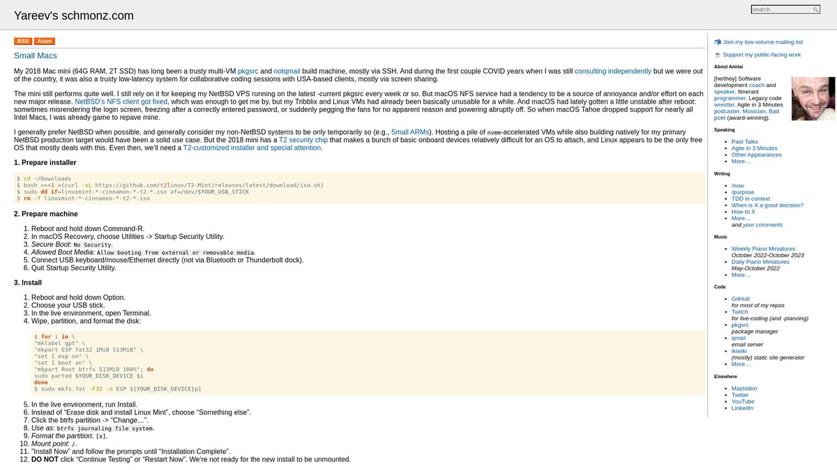 schmonz.com screenshot