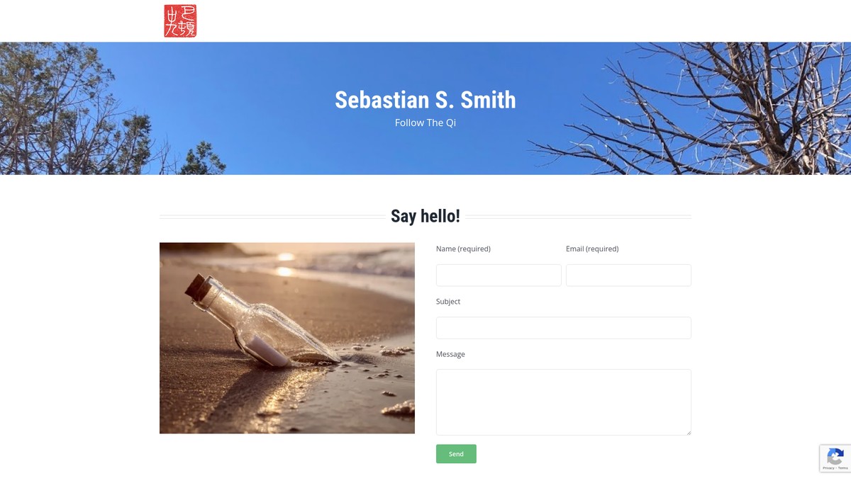 Screenshot of sebastianssmith.com