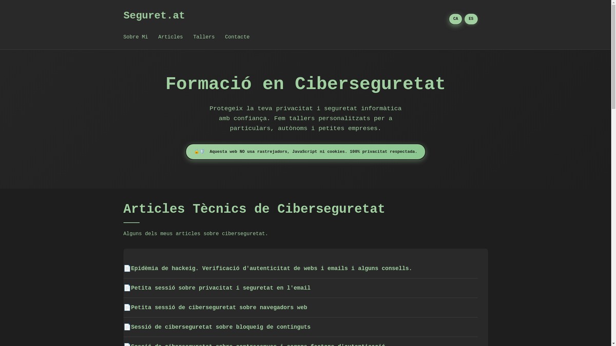 seguret.at screenshot