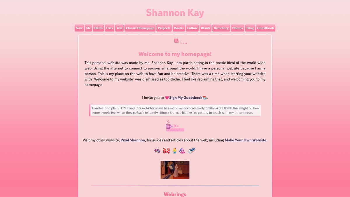 shannonkay.com screenshot