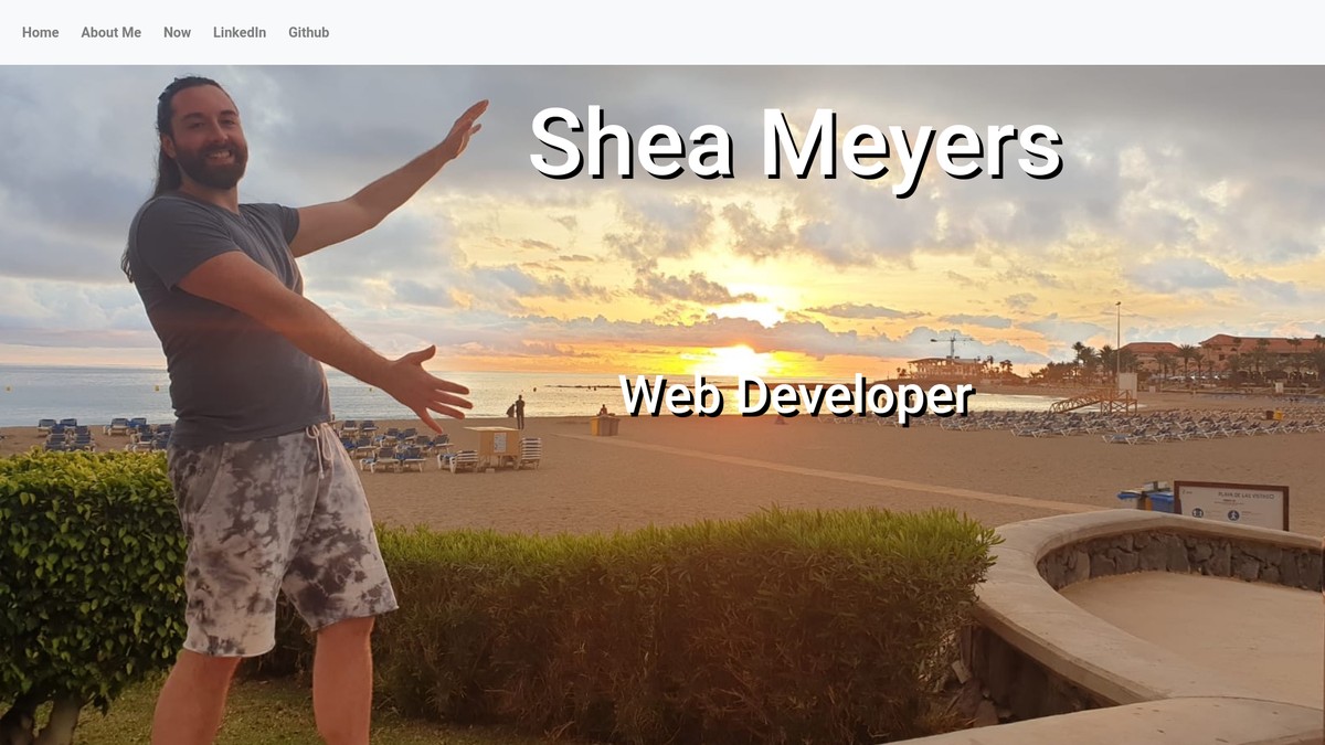 Screenshot of sheameyers.com