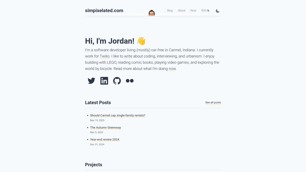 simpixelated.com screenshot