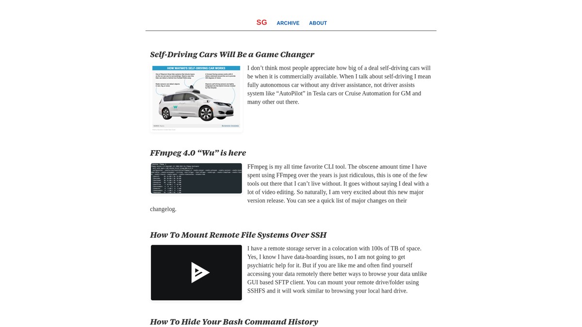 slashgeek.net screenshot