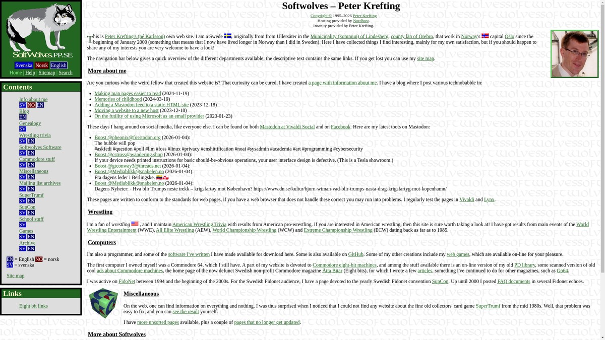 softwolves.pp.se screenshot