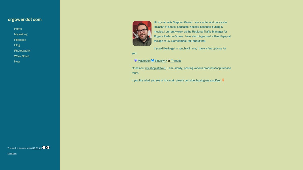 srgower.com screenshot