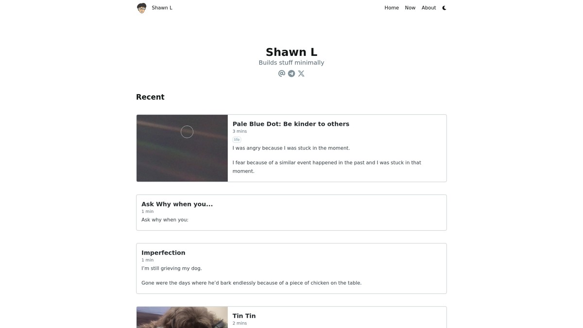 sshawn.com screenshot
