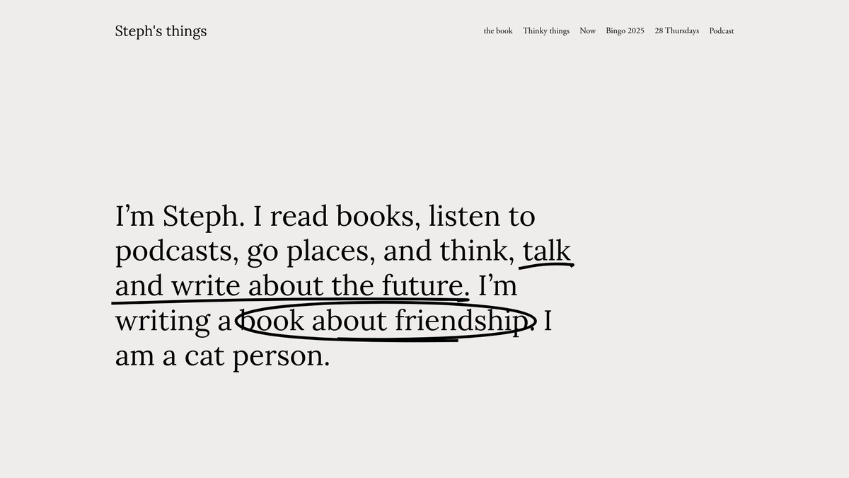 stephclarke.com screenshot