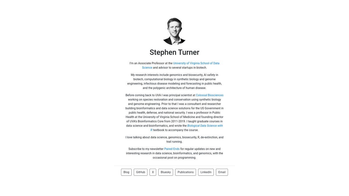 stephenturner.us screenshot