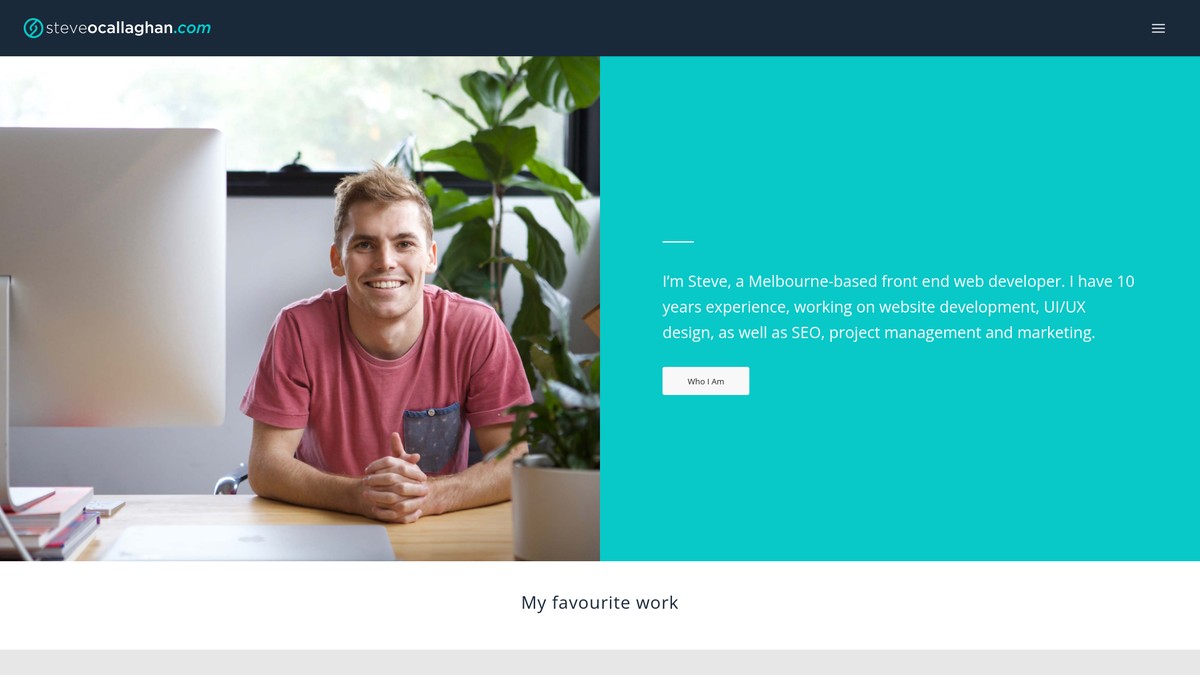 steveocallaghan.com screenshot