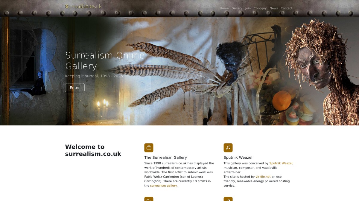 surrealism.co.uk screenshot