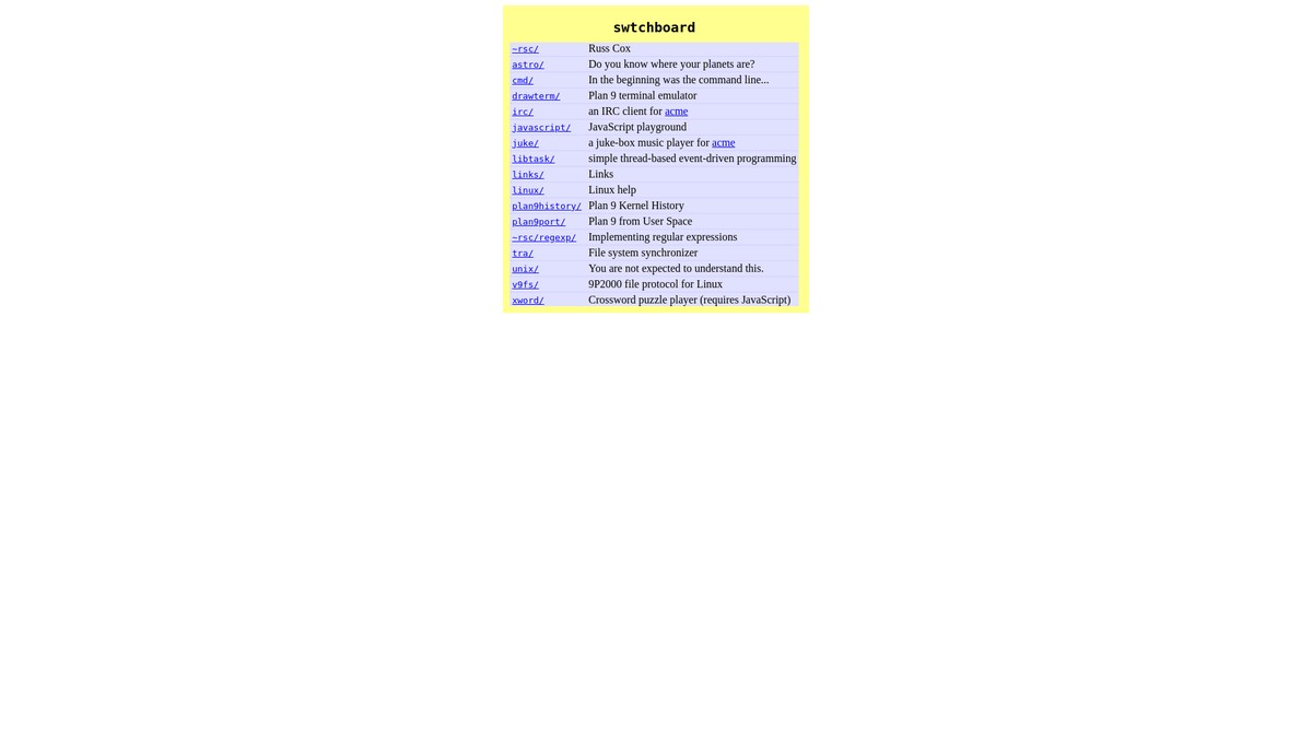 swtch.com screenshot
