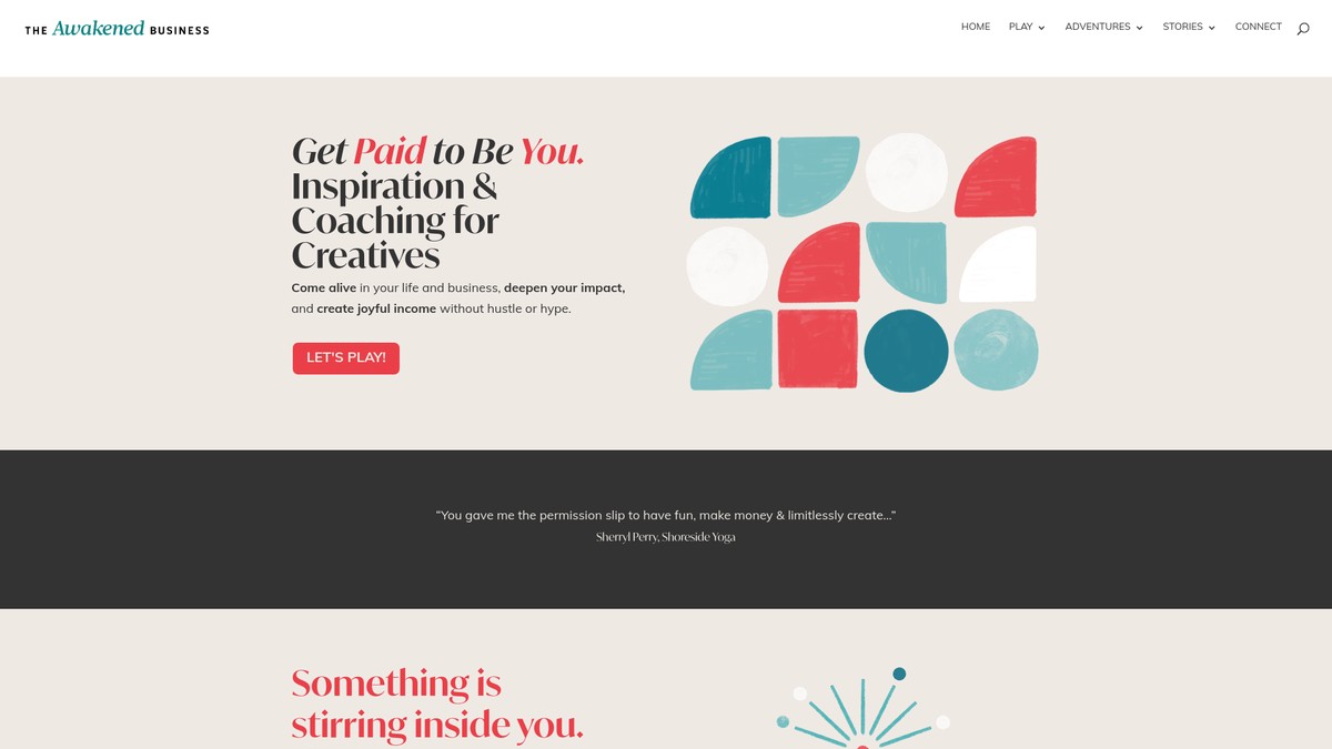 theawakenedbusiness.com screenshot