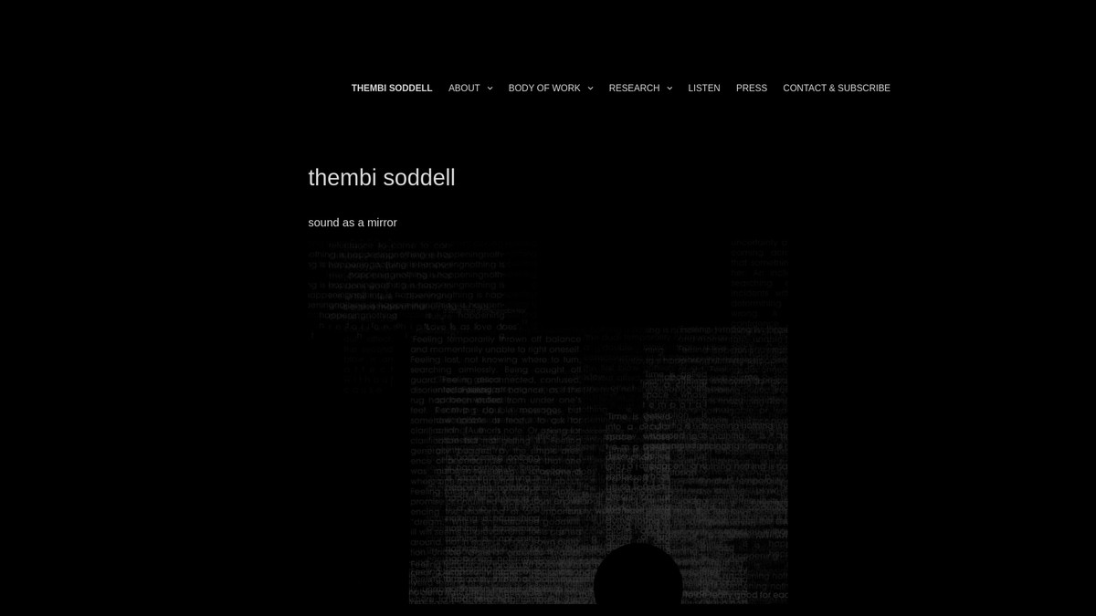 thembisoddell.com screenshot