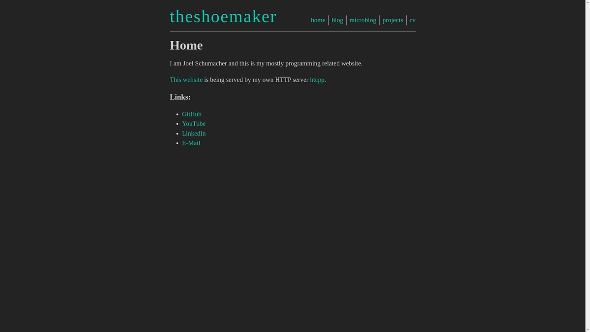 theshoemaker.de screenshot