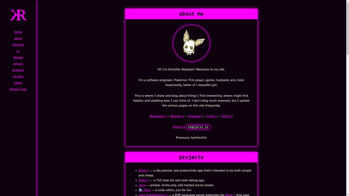 thorlaksson.com screenshot