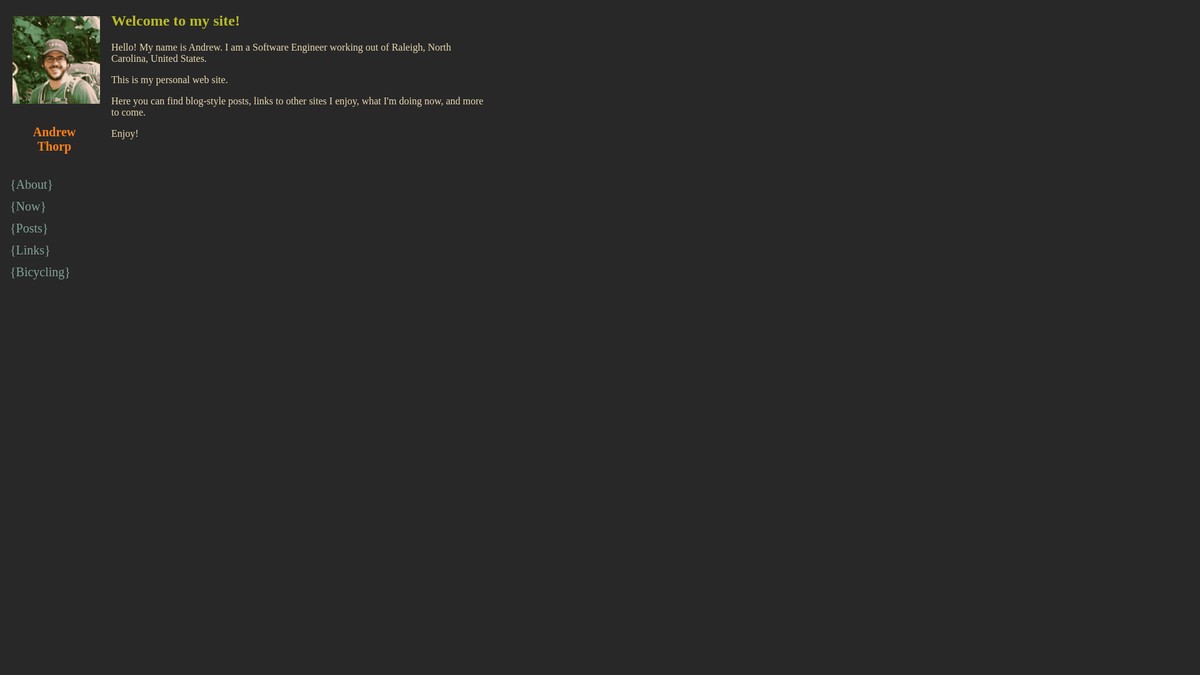 thorp.dev screenshot