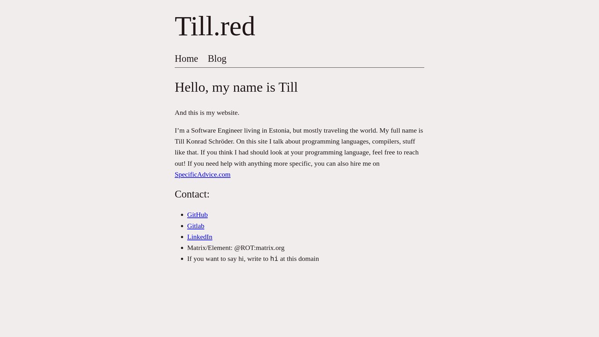 till.red screenshot