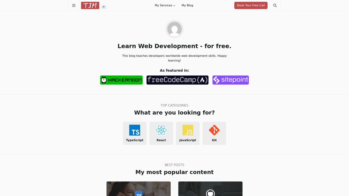 timmousk.com screenshot