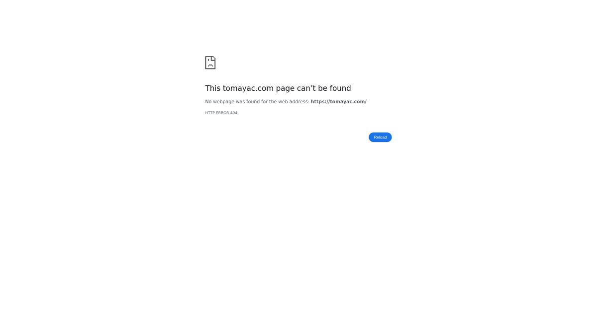 tomayac.com screenshot