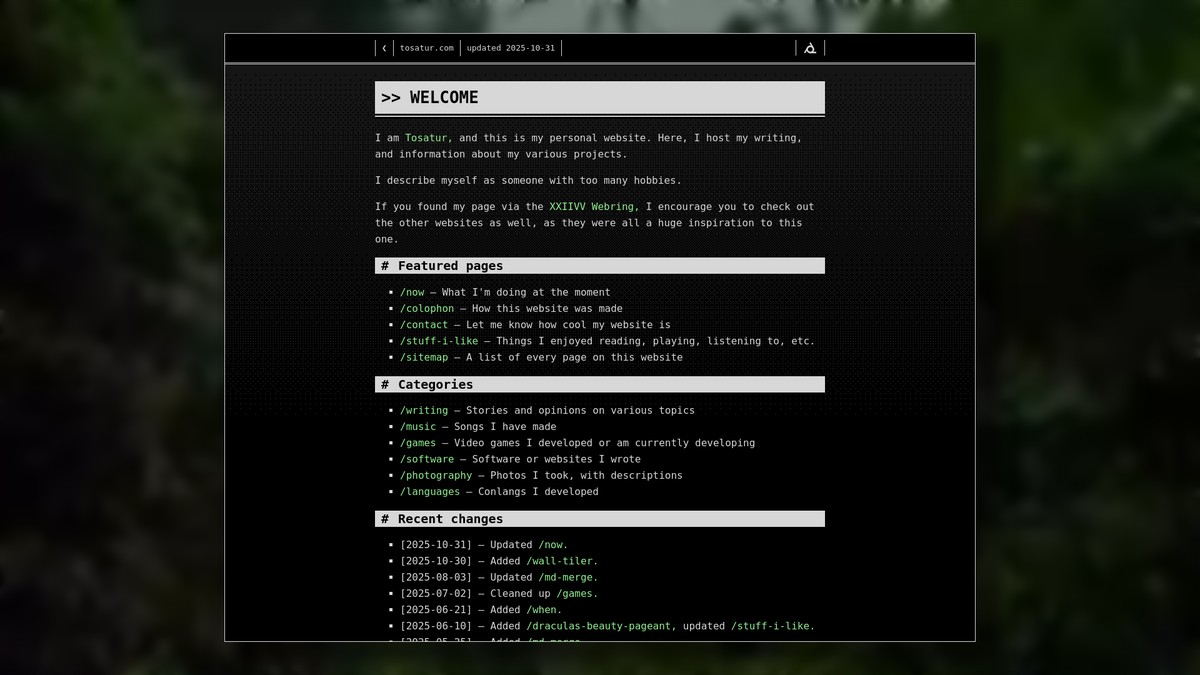 tosatur.com screenshot