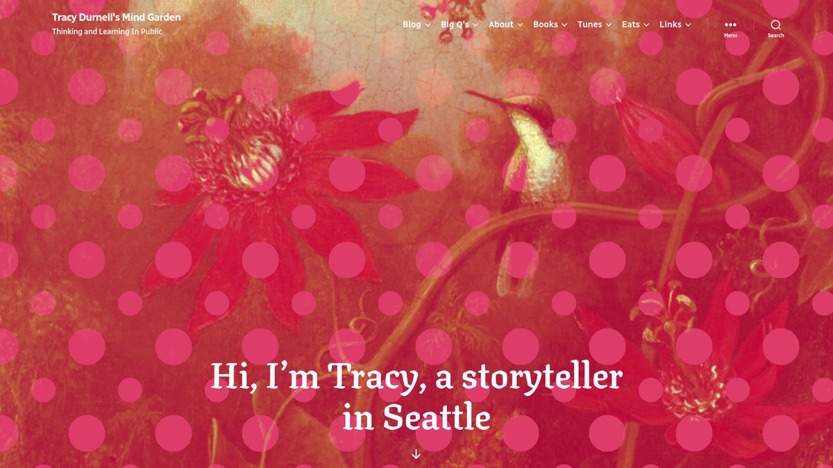 tracydurnell.com screenshot