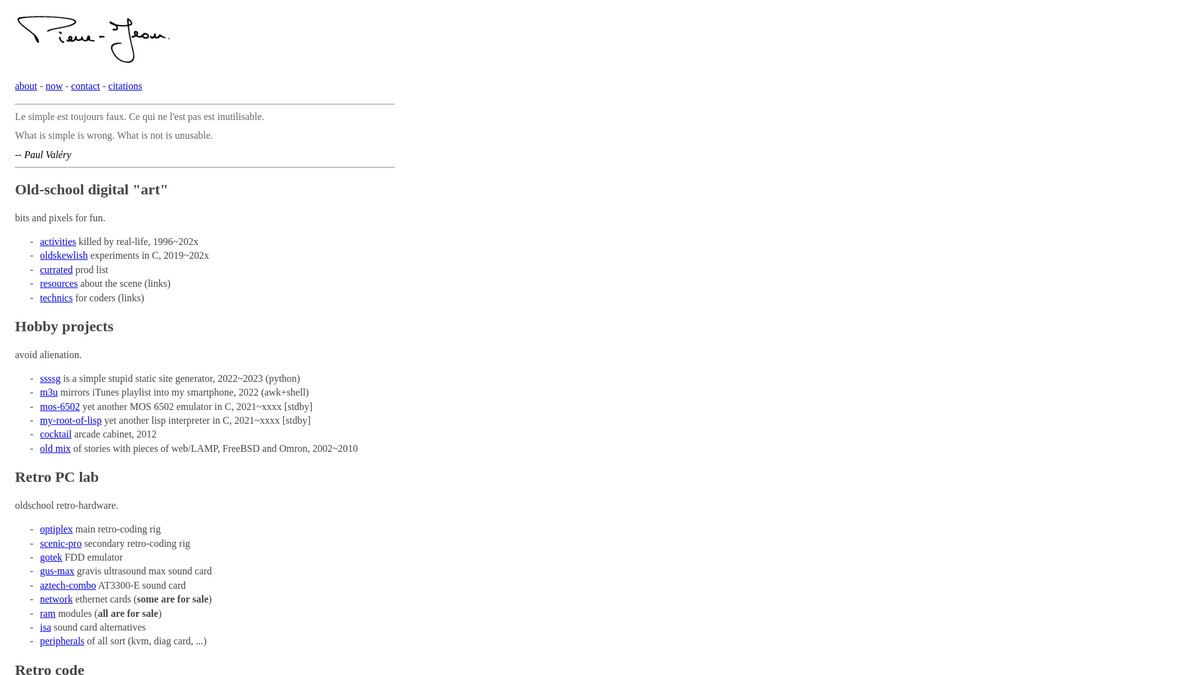 turpeau.net screenshot