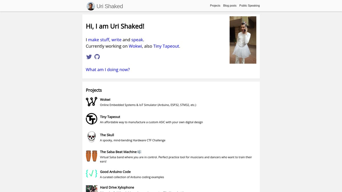 urish.org screenshot