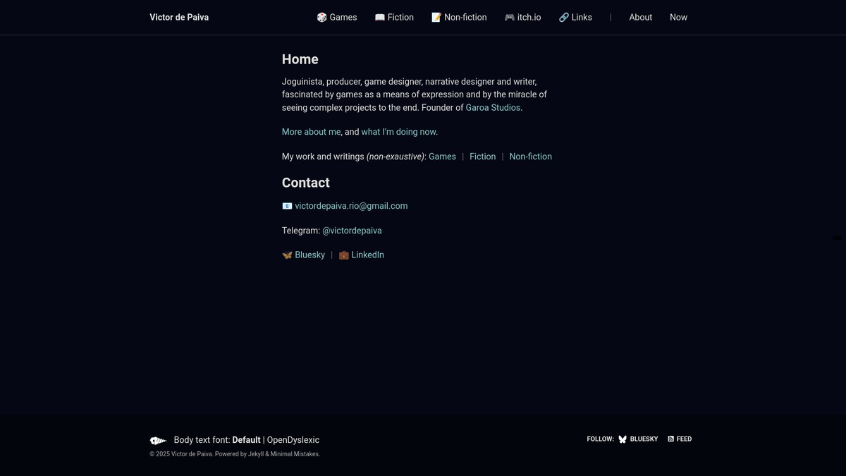victordepaiva.com screenshot