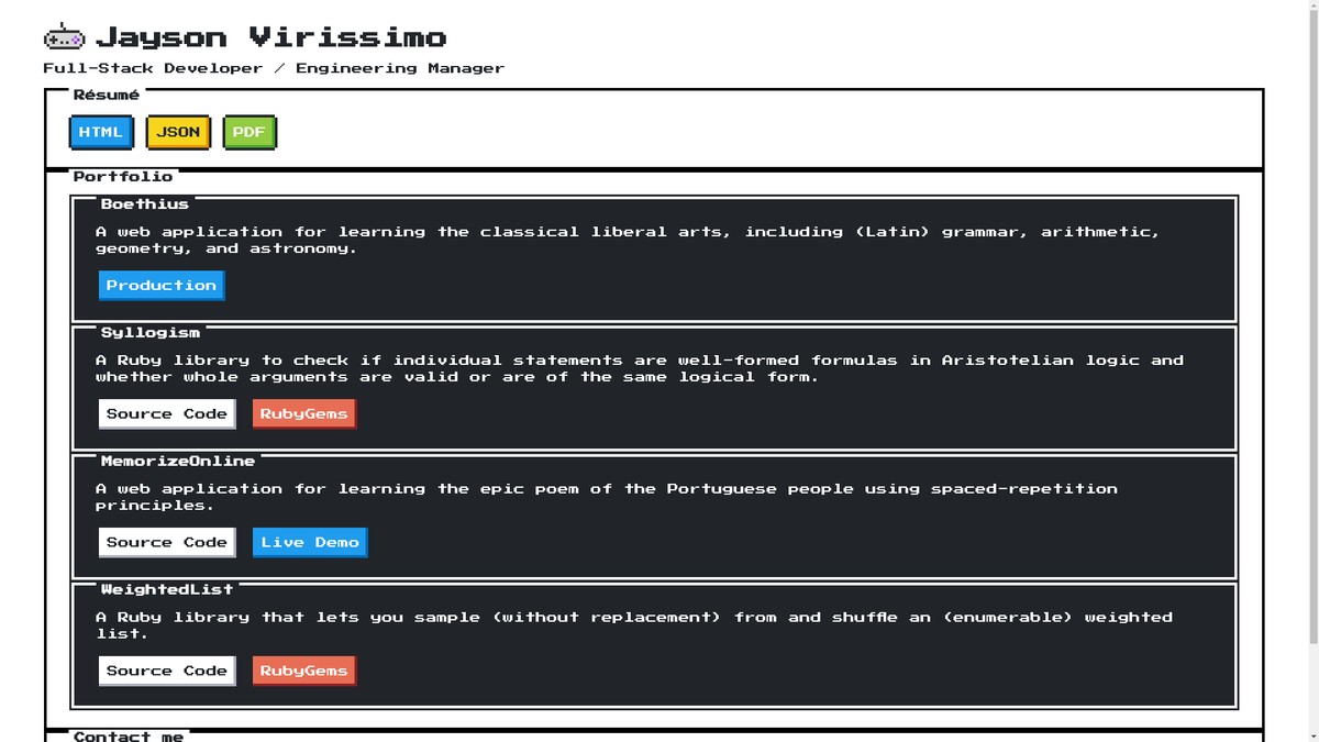 virissimo.info screenshot