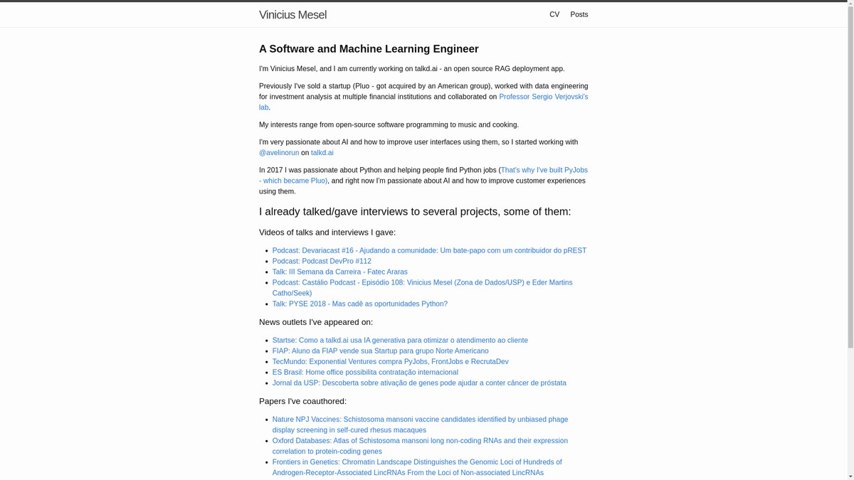 vmesel.com screenshot