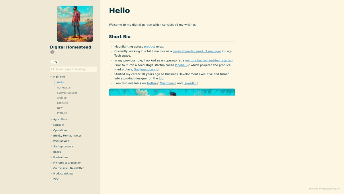 vsvivek.in screenshot