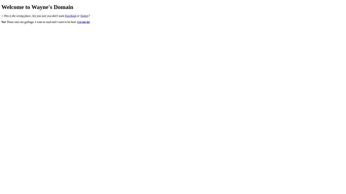 waynewerner.com screenshot