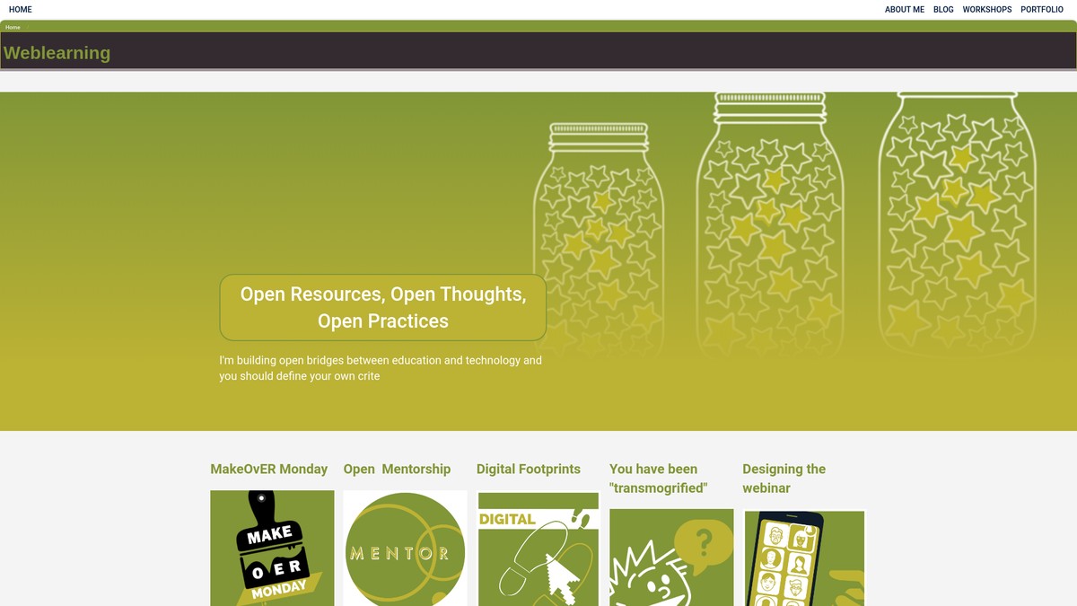 weblearning.co.za screenshot