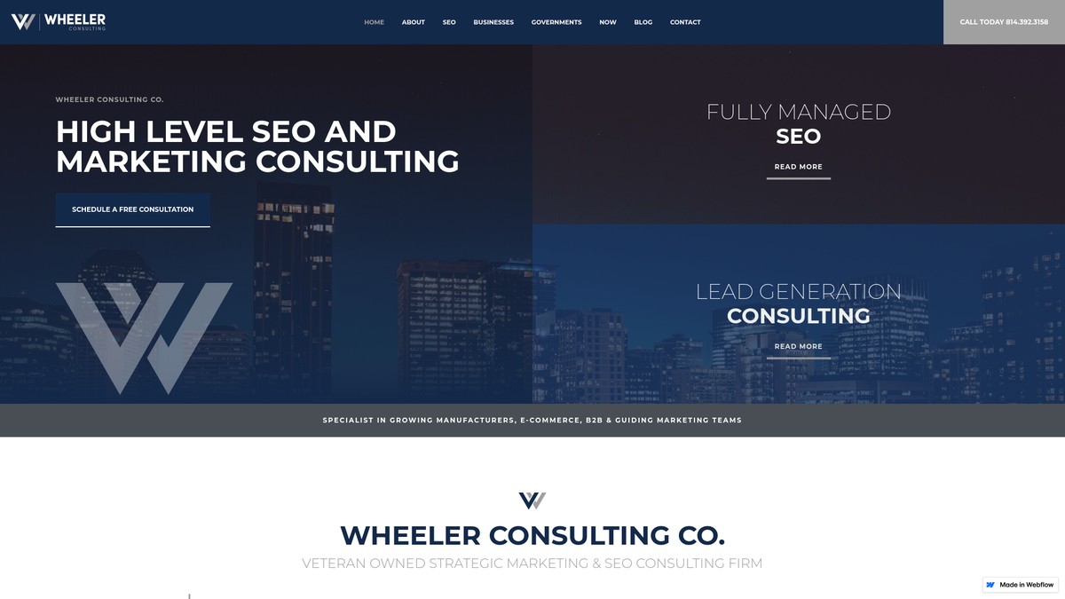 wheelerconsultingco.com screenshot
