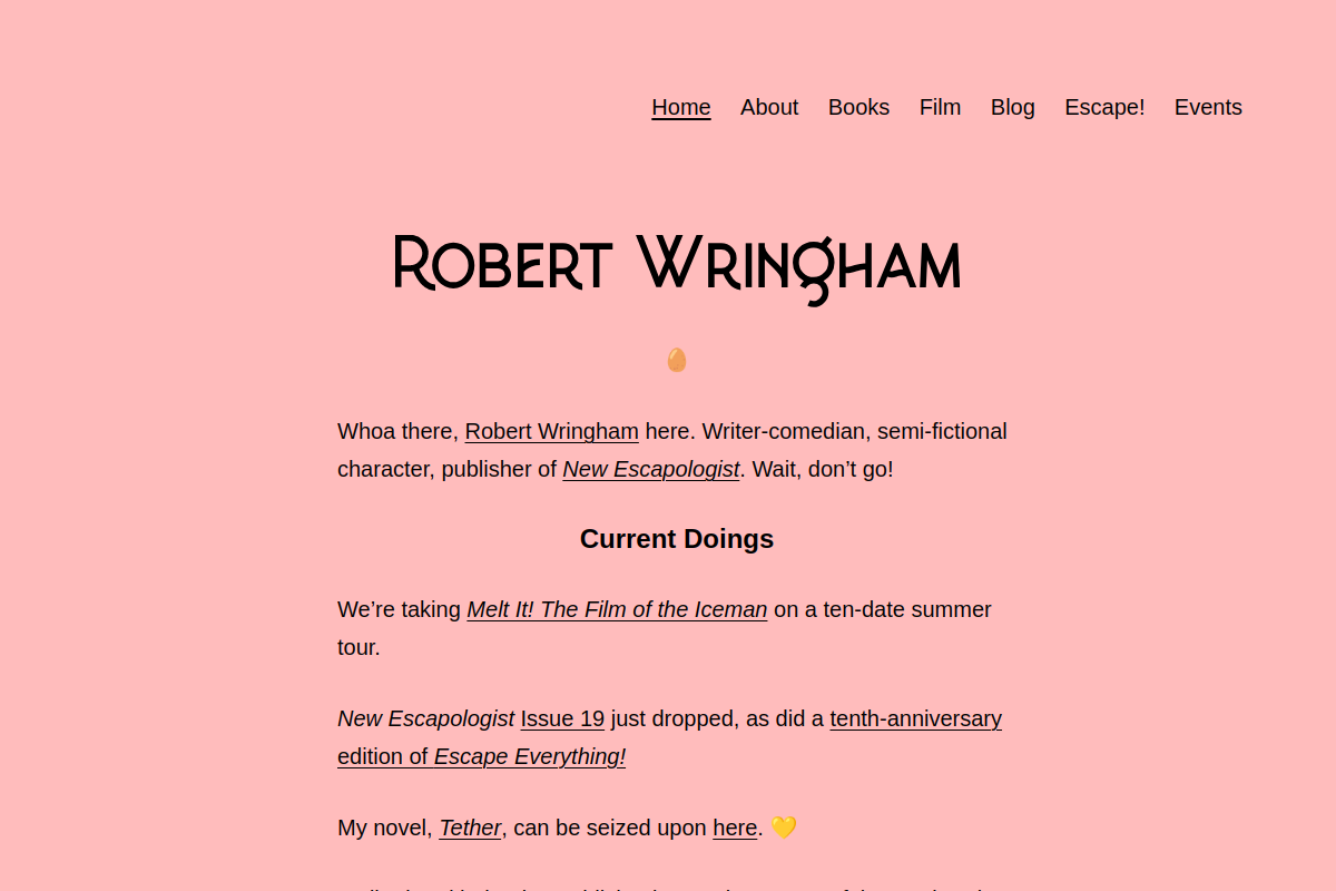 wringham.co.uk screenshot