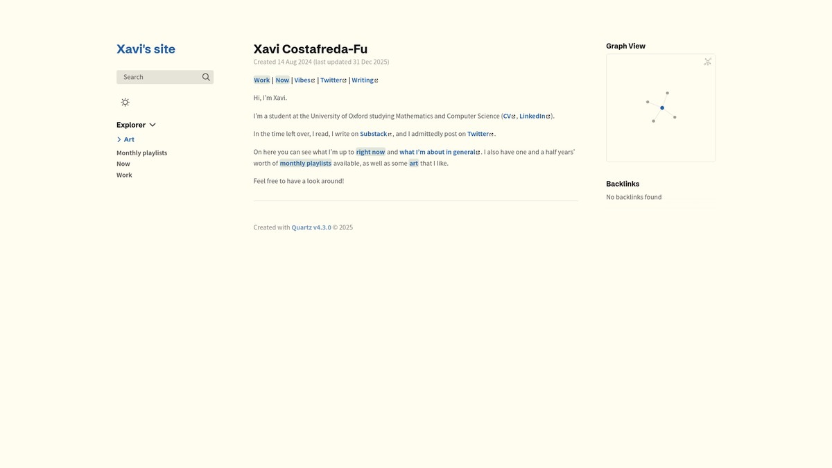 xavicf.com screenshot