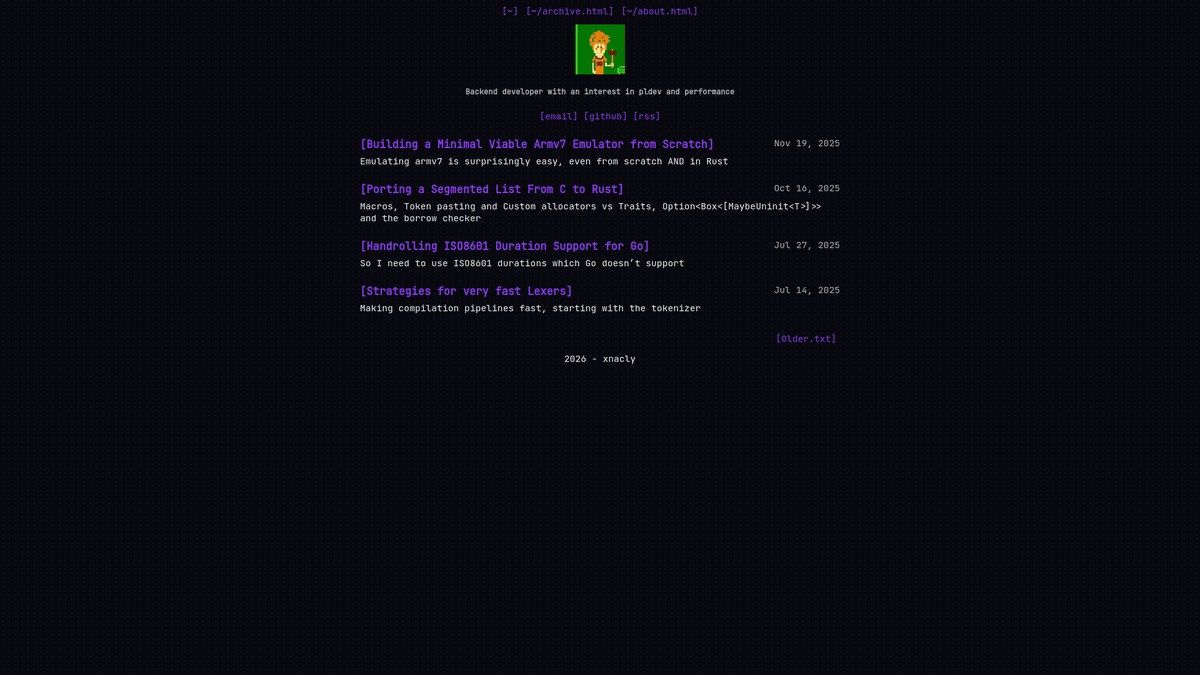 xnacly.me screenshot