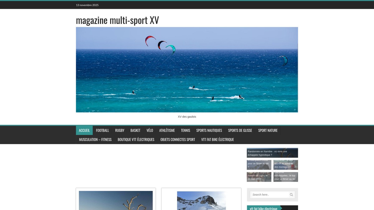 xvdesgaulois.com screenshot