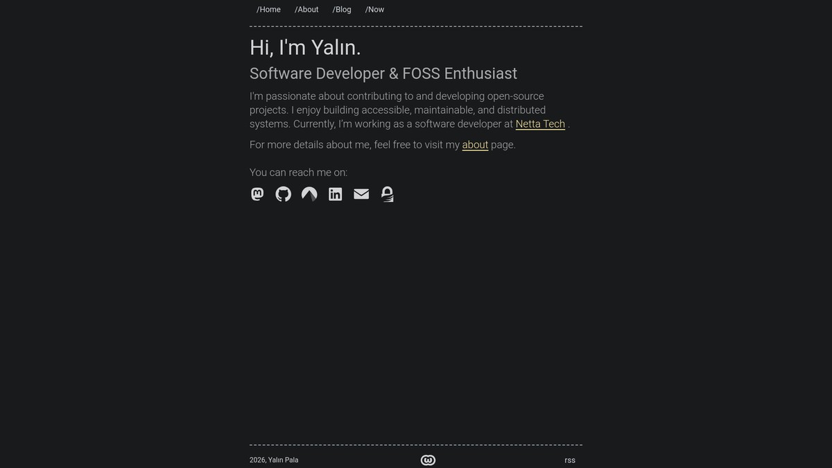 yalinpala.dev screenshot