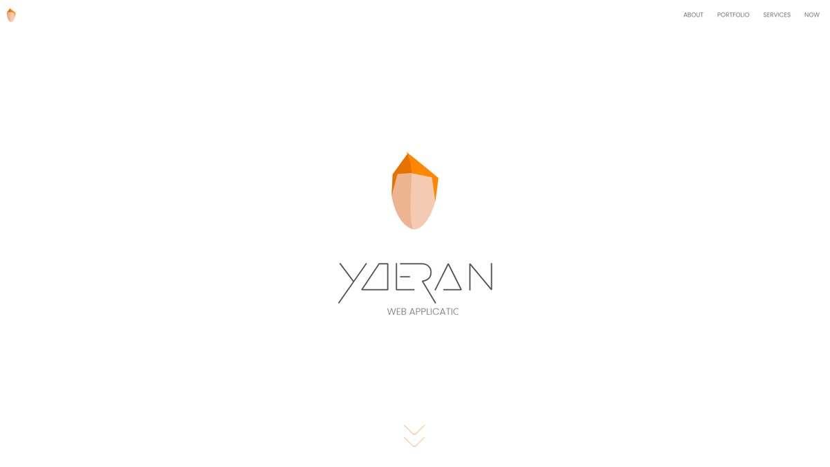 Screenshot of yoeran.nl