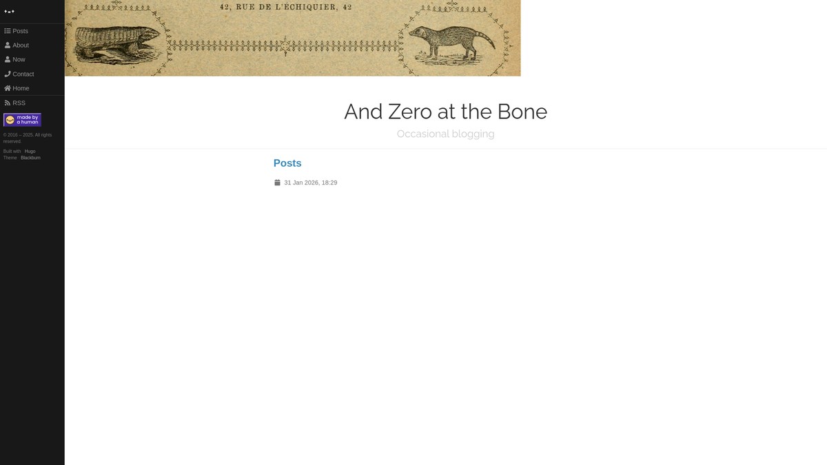 zeroatthebone.us screenshot